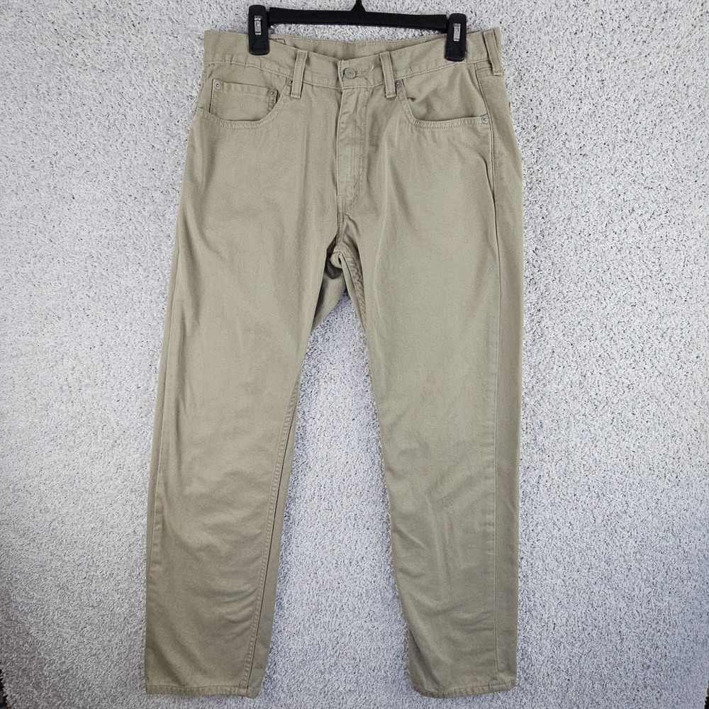 Levi's 559 Khaki Relaxed Straight Leg Men's‎ Jeans 33x32